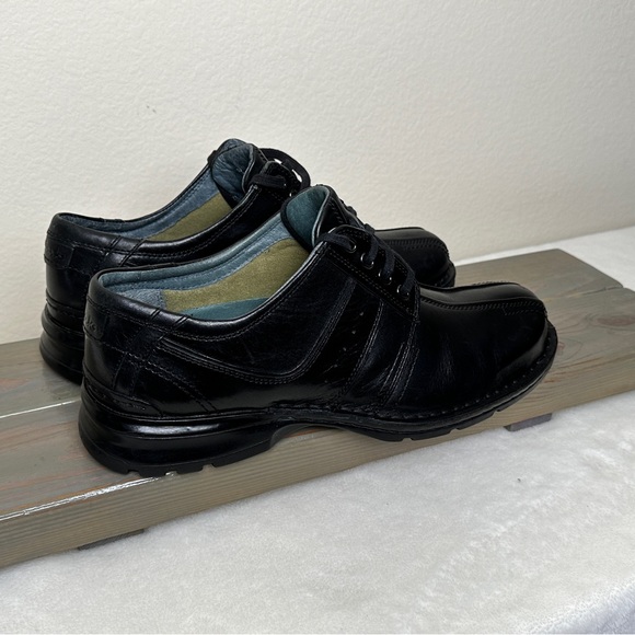 Clarks Men's Touareg Vibe Black Leather Dress Shoes Size 11.5 - Excellent - Picture 7 of 8